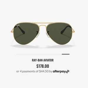 Ray-Ban Large Aviators